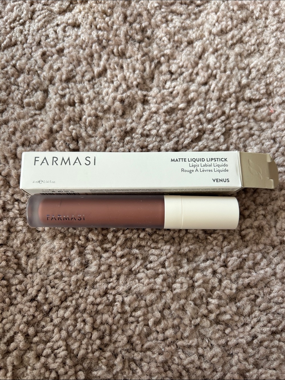 Farmasi Matte Liquid Lipstick Venus - Warm Brown Nude